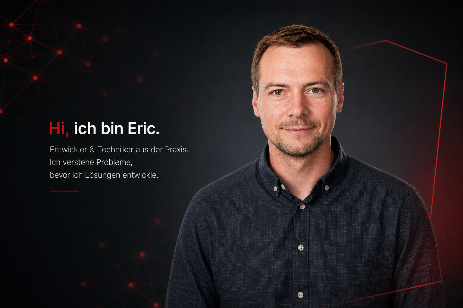 Eric Thiemann – Entwickler und Techniker aus der Praxis